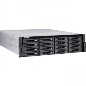 QNAP 16-bay 12Gbps SAS-enabled High-performance NAS/iSCSI/IP-SAN Unified Storage TVS-EC1680U-SAS-RP-16G-US