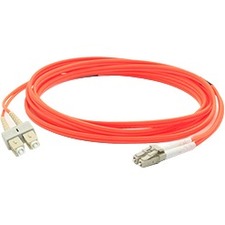 AddOn Fiber Optic Duplex Patch Network Cable ADD-SC-LC-2M6MMF-TAA
