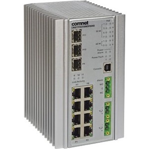 ComNet Ethernet Switch CNGE11FX3TX8MSPOE