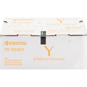 Kyocera Ecosys P5026/M5526 Toner Cartridge TK-5242Y KYOTK5242Y