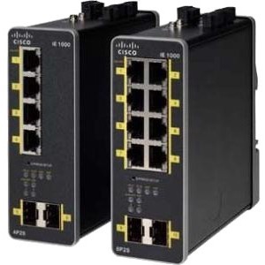 Cisco IE 1000-8P2S-LM Industrial Ethernet Switch - Refurbished IE-1000-8P2S-LM-RF IE-1000-8P2S-LM