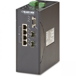 Black Box Ethernet Switch LEH1104A-2SFP