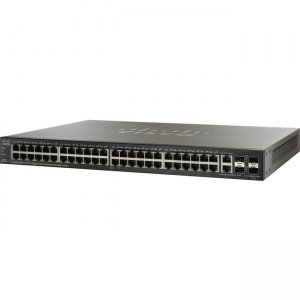 Cisco 52-Port Gigabit Max PoE+ Stackable Managed Switch - Refurbished SG500-52MP-K9NA-RF SG500-52MP