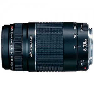 Canon EF 75-300mm f/4-5.6 III Telephoto Zoom Lens 6473A003