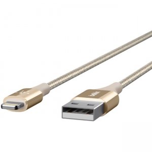 Belkin MIXIT↑ DuraTek Lightning to USB Cable F8J207BT04-GLD