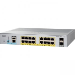 Cisco Catalyst Ethernet Switch - Refurbished WS-C2960L16PSLL-RF WS-C2960L-16PS-LL