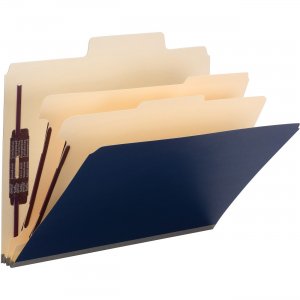 Smead SuperTab Classification Folders with SafeSHIELD Coated Fastener Technology 14010 SMD14010