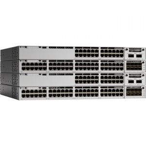 Cisco Catalyst 9300 24-port PoE+, Network Essentials - Refurbished C9300-24P-E-RF C9300-24P