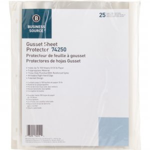 Business Source Heavy-duty Sheet Protectors 74250 BSN74250