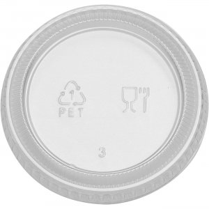 Dixie Foods Plastic Portion Cup Lid PL20CLEAR DXEPL20CLEAR