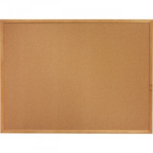 Lorell Oak Wood Frame Cork Board 19768 LLR19768