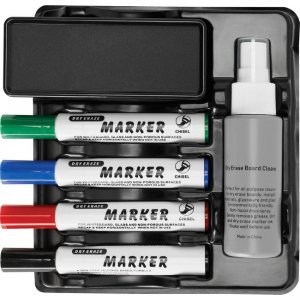 Lorell Dry-erase Marker Caddy Kit 75628