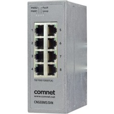 ComNet 8-Port Managed Gigabit Switch CNGE8MS/DIN