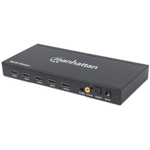 Manhattan 1080p 4-Port HDMI Multiviewer Switch with Remote Control 207881