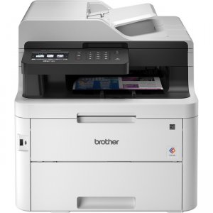 Brother Compact Digital Color All-in-One Printer Providing Laser Quality Results with 3.7" Color Touch screen, Wireless and