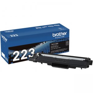 Brother Genuine Standard Yield Black Toner Cartridge TN223BK TN-223BK