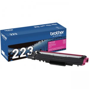 Brother Genuine Standard Yield Magenta Toner Cartridge TN223M TN-223M