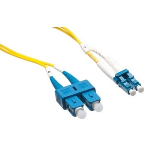Axiom LC/SC Singlemode Duplex OS2 9/125 Fiber Optic Cable 50m - TAA Compliant AXG96685