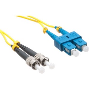 Axiom SC/ST Singlemode Duplex OS2 9/125 Fiber Optic Cable 9m - TAA Compliant AXG94720