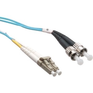 Axiom LC/ST Multimode Duplex OM4 50/125 Fiber Optic Cable 15m - TAA Compliant AXG95927