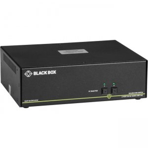 Black Box NIAP 3.0 Secure 2-Port Single-Head DVI-I KVM Switch SS2P-SH-DVI-U