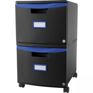 Storex 2-drawer Mobile File Cabinet 61314U01C STX61314U01C