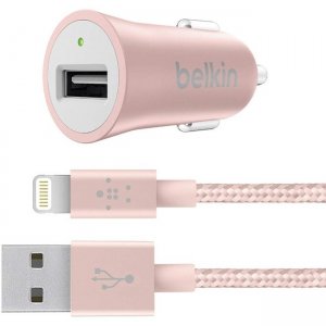 Belkin Universal Car Charger with Lightning Cable F8J186BT04-C00