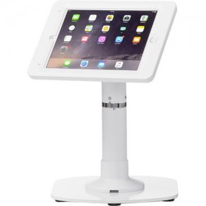 ArmorActive Pipeline Kiosk 12 in with Elite for iPad 9.7 (2017) in White with Baseplate 800-00001_00210