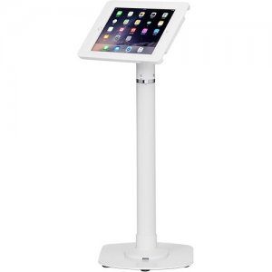 ArmorActive Pipeline Kiosk 24 in with Elite for iPad 9.7 (2017) in White with Baseplate 800-00001_00211