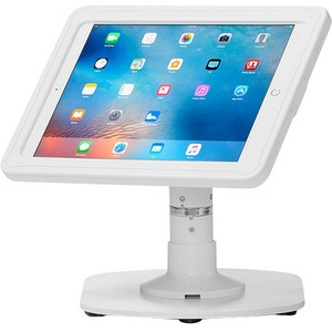 ArmorActive Pipeline Kiosk 8 in with Echo for iPad Pro 12.9 in White with Baseplate 800-00001_00081