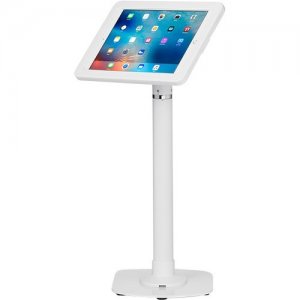 ArmorActive Pipeline Kiosk 24 in with Echo for iPad Pro 12.9 in White with Baseplate 800-00001_00236