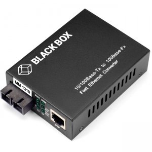 Black Box Pure Networking Fast Ethernet (100-Mbps) Media Converter LHC211A