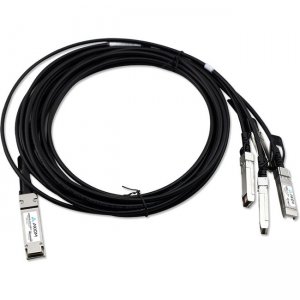 Axiom 100GBASE-CR4 QSFP28 to 4 SFP28 Passive DAC Juniper Compatible 1m JNP-100G-4X25G-1M-AX