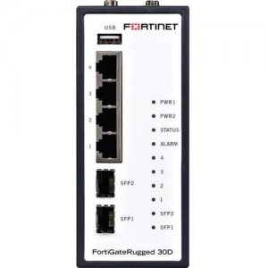 Fortinet FortiGate Rugged Network Security/Firewall Appliance FGR-30D-BDL-874-12 30D
