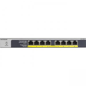 Netgear 8-Port PoE/PoE+ Gigabit Ethernet Unmanaged Switch GS108LP-100NAS GS108LP