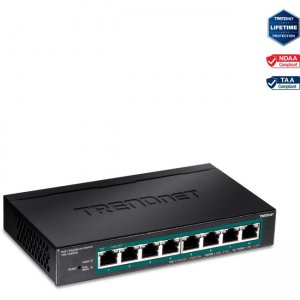 TRENDnet 8-Port Gigabit EdgeSmart PoE+ Switch (61W) TPE-TG82ES