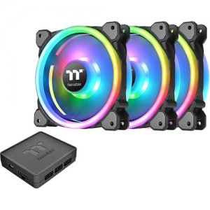 Thermaltake Riing Trio 12 RGB Radiator Fan TT Premium Edition CL-F072-PL12SW-A