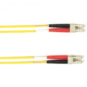 Black Box Fiber Optic Duplex Patch Network Cable FOCMRM4-003M-LCLC-YL