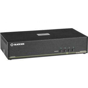 Black Box NIAP 3.0 Secure 4-Port Dual-Head DVI-I KVM Switch SS4P-DH-DVI-U