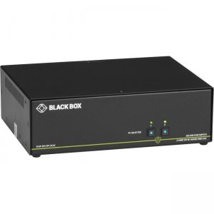 Black Box KVM Switchbox with CAC SS2P-DH-DP-UCAC