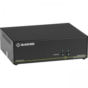 Black Box KVM Switchbox with CAC SS2P-SH-DP-UCAC