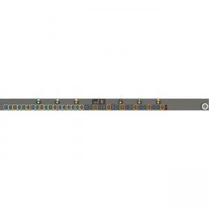 Geist 36-Outlets PDU NS30052L MNS3EHB1-36PNB8-6PS15D0A10-S-A