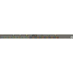 Geist 36-Outlets PDU NS30052L MNS3EHB1-36PNB8-6PS15D0A10-S-A