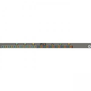 Geist 36-Outlets PDU NS30051L MNS3EHB1-36PNB8-6PS15B0A10-S-A