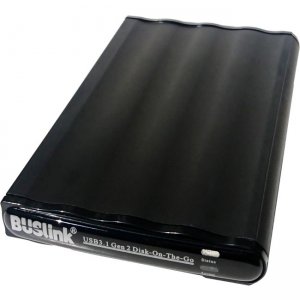 Buslink USB 3.1 Gen 2 Disk-On-The-Go External Portable Slim SSD Drive DL-1TSDU31G2