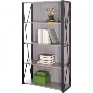 Safco Mood Collection Small Office Bookcase 1903GR SAF1903GR