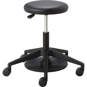 Safco Lab Stool with Foot Pedal 3437BL SAF3437BL