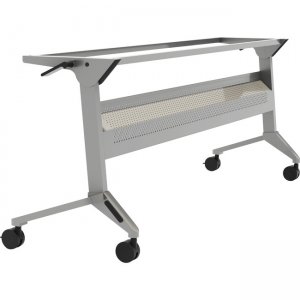 Safco Flip-N-Go Silver Training Table Base LF60SLV
