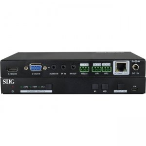 SIIG HDMI/VGA 2x1 HDBaseT 4K Scaler Switcher CE-H24211-S1