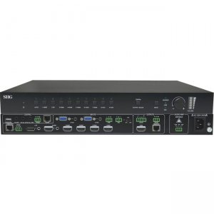 SIIG 9x1 HDBaseT 4K Scaler Switcher CE-H24311-S1